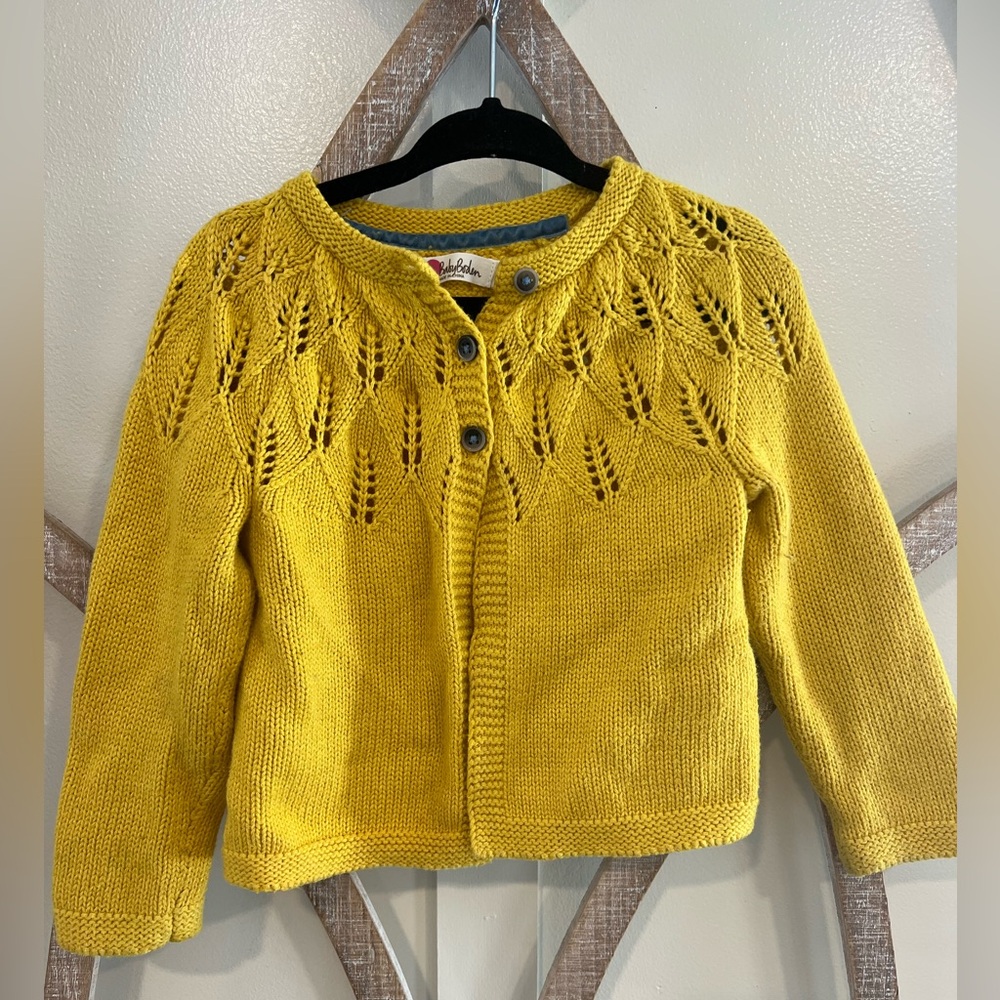 Mini Boden girls Cardigan size 6-12 months